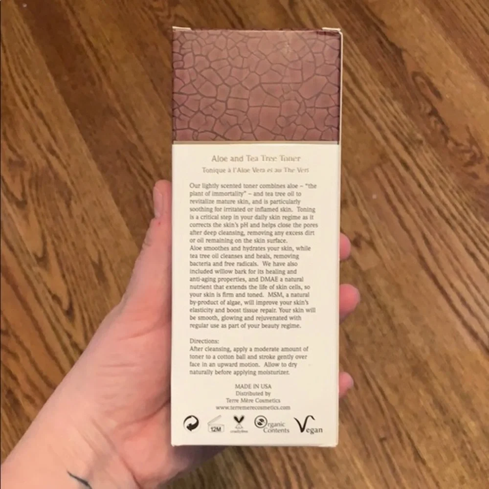 NIB Terre Mere Aloe and Tea Toner